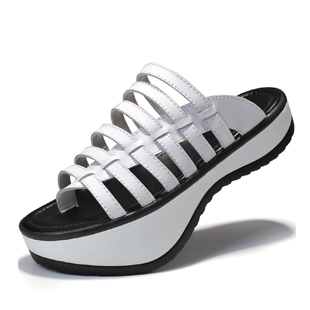 negative heel slippers