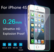 1pcs Top Quality Explosion Proof Ultra thin 2 5D 0 26mm Tempered Glass Screen Protector For