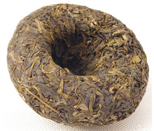 100G raw pu er tea cake original flavor Puerh Tea old year tea Ripe Puer Reduce