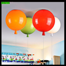 Fashion balloon lamp E27 bulb household ceiling light bedroom dining room living room children lamp shade