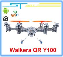 Walkera QR Y100 FPV Wifi Aircraft UFO RC Quadcopter Drone helicopter with camera brushless motor VS dji phantom 2 Free girl gift