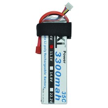 XXL Power Lipo Battery 11.1V 3300mAh 3S 35C Li-Po Battery for RC Helicopter Qudcopter Car Airplane RC Parts