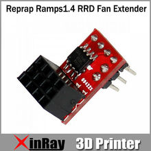 Free Shipping Hot 3D printer Accessories Reprap Ramps1.4 RRD Fan Extender 5pcs/LOT DPA-06653 Max 20V for RAMPS For 3D printers