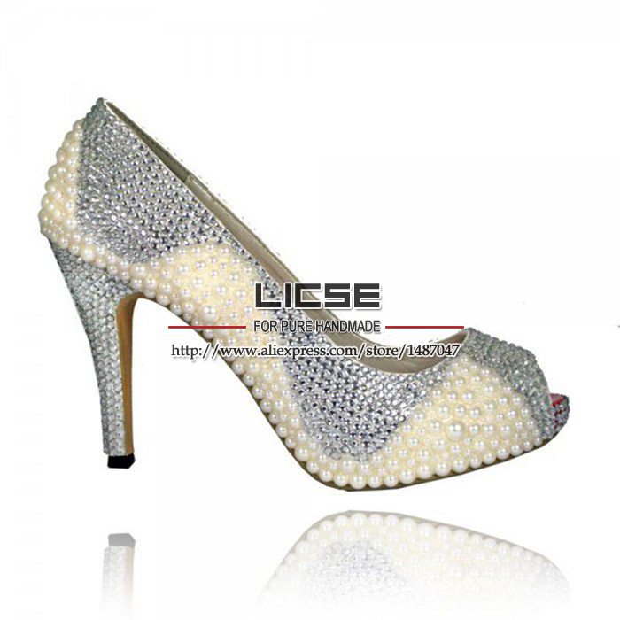 inexpensive white heels