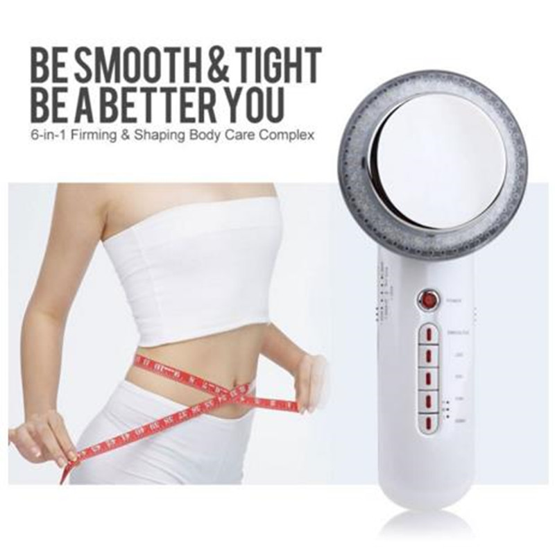 6 in 1 Facial Flex Ultrasound Weight Lose Therapy Machines Slimming Shaping Body Care EMS