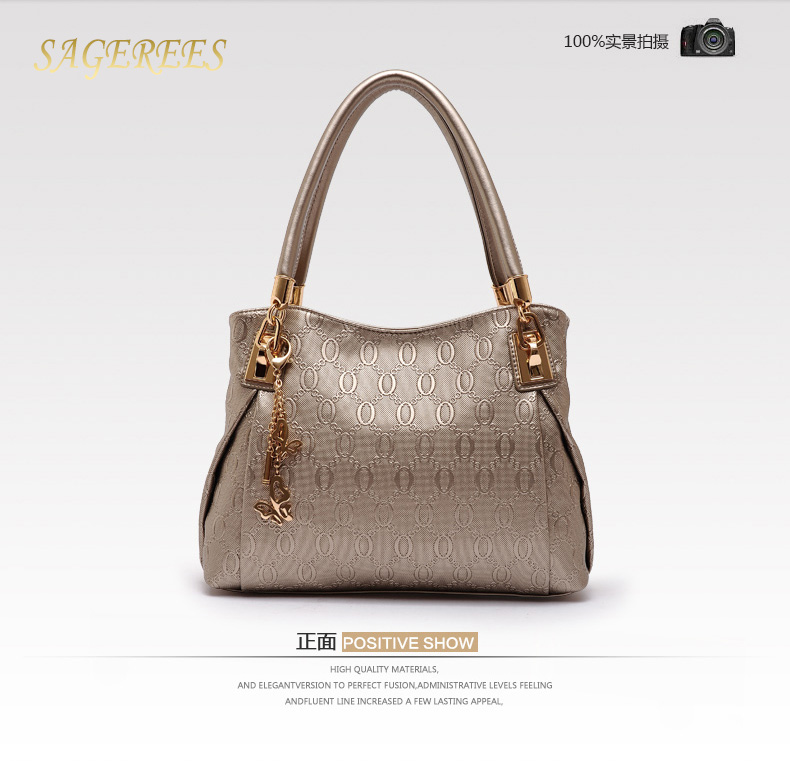 2015 Fashion Brand 3 Sets Bags High-grade Pu Leather Handbag Women