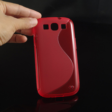 Soft S Line Wave TPU Gel Case Skin for Samsung Galaxy S3 S III i9300 S3