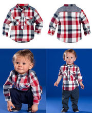 New Baby Boys Shirt+Pants 2pcs Clothes Suit Gentleman Children Clothing Sets