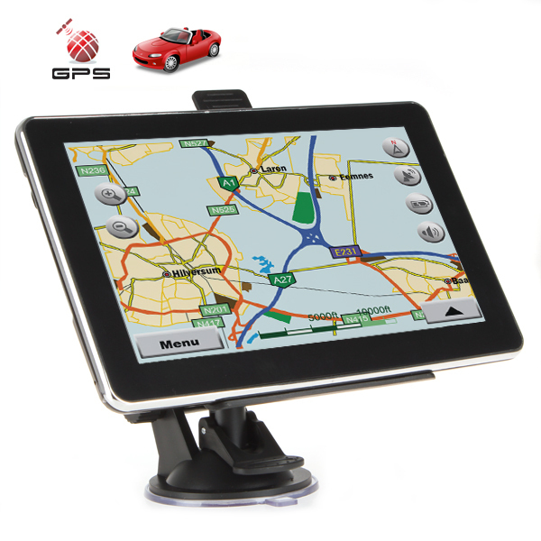 7 inch Touch Screen 4G Car GPS Navigation Navigator with Bluetooth AV IN MP3 MP4 FM