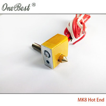 3D Printer Accessories Extruder MK8 Hot End Kit DIY Extrusion Printhead 12V 40W Heating Temperature Accessories