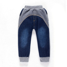 2-8Y Children Jeans Boys Denim trousers Baby Girl Jeans Top Quality Casual pants kids clothing spring