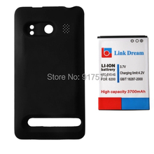 3700mAh Mobile Phone Battery & Cover Back Door for HTC EVO 4G