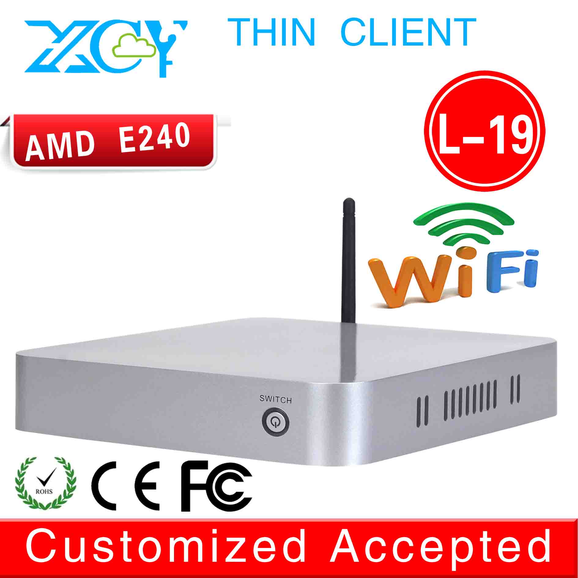 embedded server mini pcs server mini cpu L 19 E240 1 5G HZ support 3G and