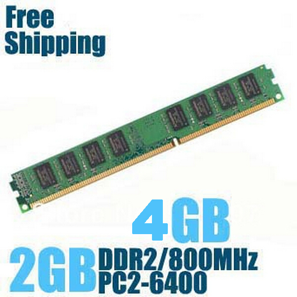   DDR2 800 / PC2 6400 2  4    RAM   DDR 2 667  / 533   Shippiing