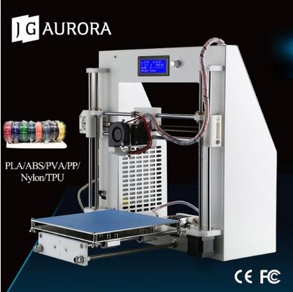 Aurora High Precision Updated Metal Frame Reprap Prusa i3 DIY 3d Printer Kit with 1 kg