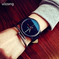 Montre Femme Retro Relojes Mujer Marca De Lujo 2015 Harajuku Retro Casual Simple Blue Mirror ECG