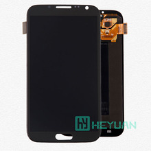 Wholesale 100 Original For Samsung Galaxy Note 2 N7100 n7105 Lcd Display Touch Screen Digitizer Black