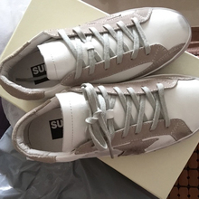 New arrival Golden goose super star woman’s fashion shoes genuine leather man’s flats low-cut g12r258.e9 brand italy