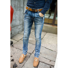 Slim Fit Men Jeans Fshion Brand Spring Summer Men’s Skinny True Long Pants Stretch Denim Trousers Plus Size Clothes Freeshipping