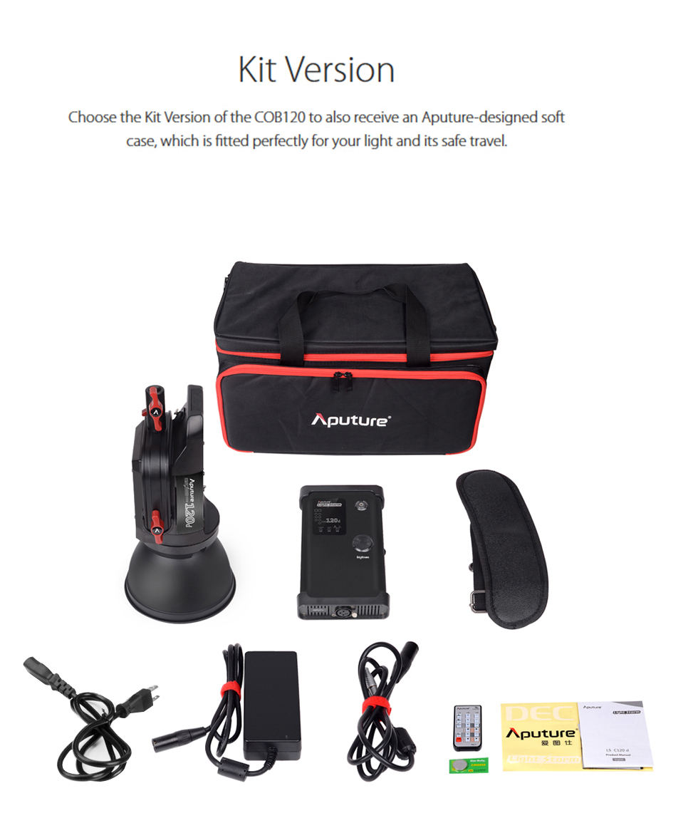 Aputure Light Storm COB 120D 135W 6000K LED Continuous Video Light