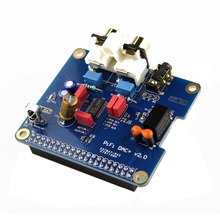 1 шт. HIFI цап аудио звуковая карта модуль I2S интерфейс для пи малины B +, Пи малины 2 модель B