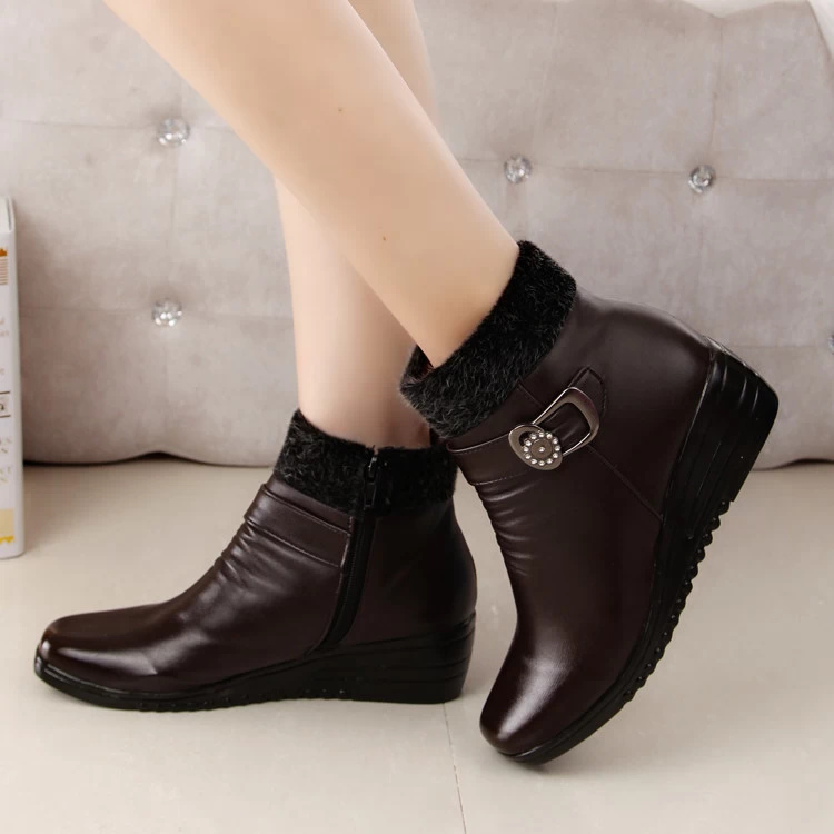 botas cortas de cuero