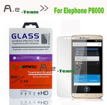 100 Original Aierwill Elephone P8000 Tempered Glass High Quality Screen Protector Film Accessory For Cell Phone
