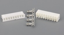 50Sets/Kit XH2.54-9P 9Pin Straight needle spacing 2.54mm connectors Male and Female Plug + terminals