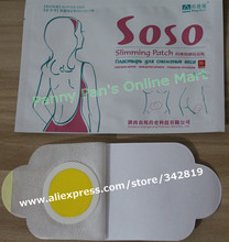 50 Pieces SOSO Slimming Lose Reuce Weight Patches Plaster Free Shipping