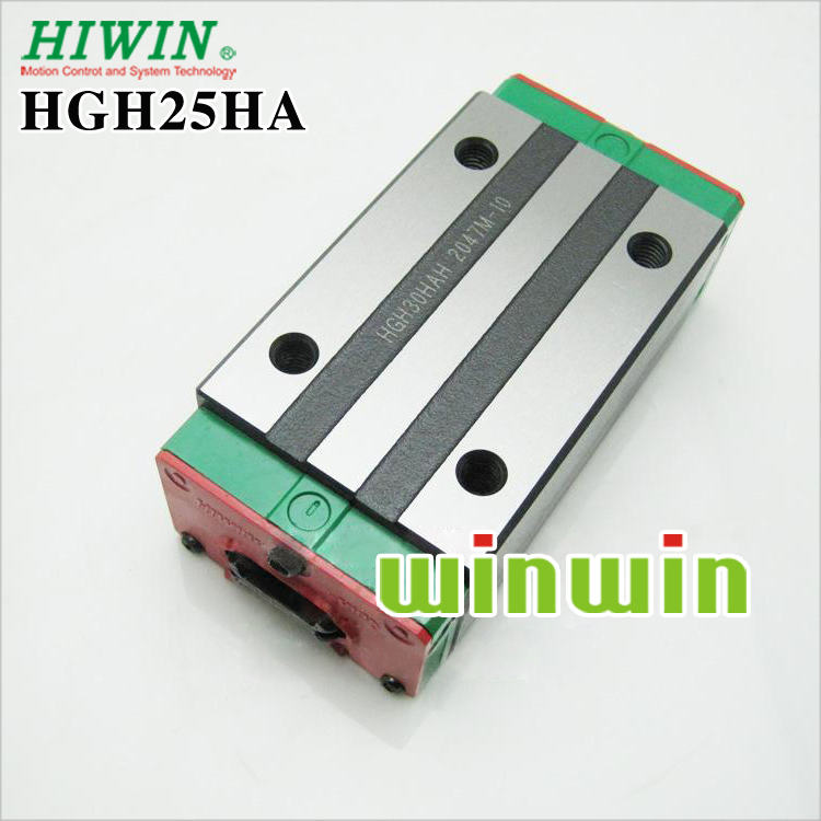 HIWIN HGH25HA linear guideway block rail for HGH25 cnc machine diyin