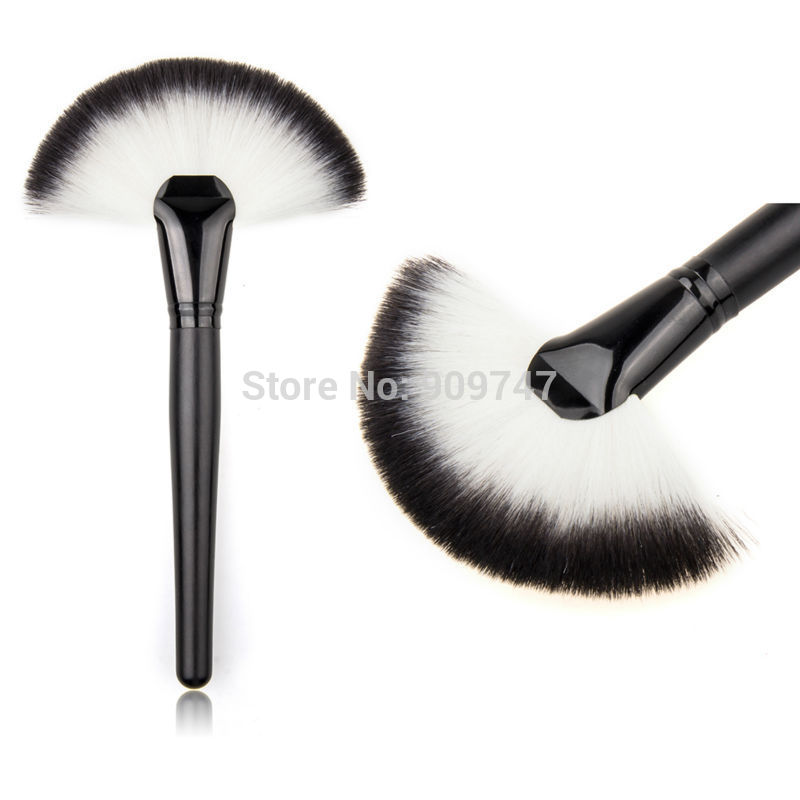 Soft Makeup Large Fan Brush Blush Powder Foundation Make Up Tool big fan Cosmetics brushes