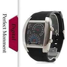 Electronic 2015 New Men Sports Watches Silicone Band F1 Car Military Watch Digital Watch Fashion Casual LED Men Wristwatches