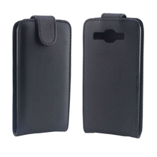 Vertical Flip Magnetic Button Leather Case for Huawei Ascend Y520 Men Luxury Cover Up And Down
