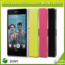 Original Unlocked Sony Xperia Z1 Compact / D5503 / M51W Refurbished Cell phone Quad-Core Android OS 2GB 16GB 4.3″ Screen 20.7MP