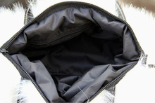 Fashion Women s Korean Style PU Leather Faux Fur Tote Clutch Shoulder Bag HB88
