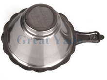 Stainless steel tea infuser strainer with fine mesh for teapot tea set coffee tea tools 