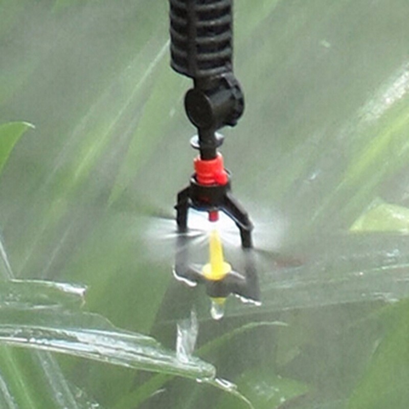 5Set/Lot Greenhouse Refractive Micro Sprinklers Set Antidrainage Microjet Greenhouse Misting