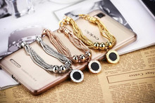 Shell Brand Luxury Women Love Bangle 18K Gold Silver Rose plated Titanium Stainless Steel pulseiras font
