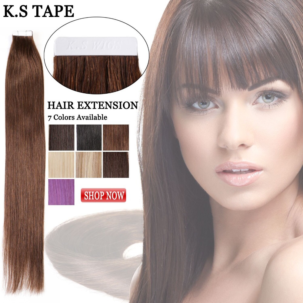Neitsi5A2050g100gRemyTapeSkinWeftOmbreHumanHairStraight
