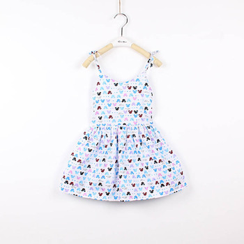 Лето стиль девочка платье младенцы дети одежда Roupas Infantis Menina печать 2 - 8 возраст девочки большой размер 19 цветов