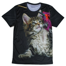 Popular Sports Joker Hawaii style Men T shirt New Style Animal 3D Round Neck tshirts Cheap