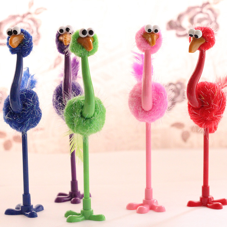 The Korean version of the creative pen office supplies leopard print pen pen Student teacher a