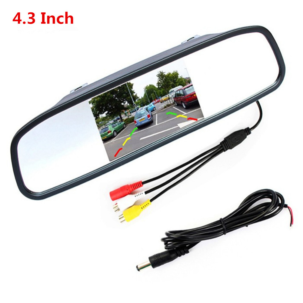 Hot Sale 4.3Inch Color TFT LCD Display Screen Car Parking Rear View Reverse Mirror Monitor for Camera Video Monitor Car Rearview Hot Sale 4.3Inch Color TFT LCD Display Screen Car Parking Rear View Reverse Mirror Monitor for Camera Video Monitor Car Rearview
