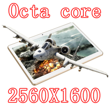 10 inch 8 core Octa Cores 2560X1600 DDR3 4GB ram 32GB 8.0MP Camera 3G sim card Wcdma+GSM Tablet PC Tablets PCS Android4.4 7 8 9