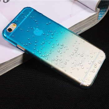 Ultra cienkie etui dla iPhone 6 z kroplami deszczu 3D