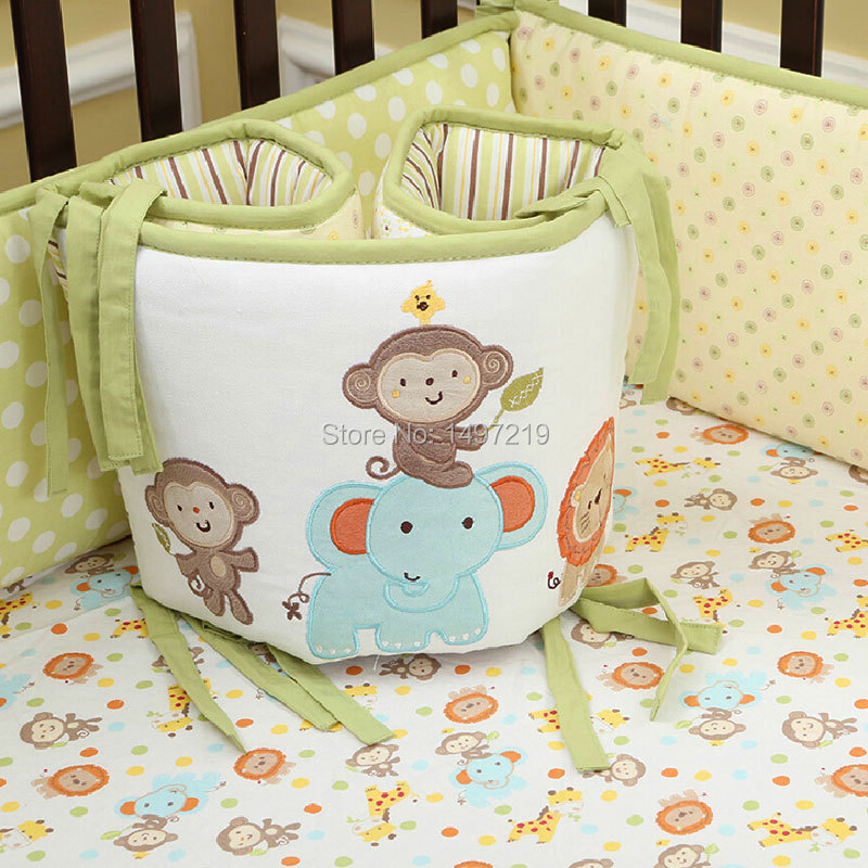 PH291 animal world cot bumpers (8)