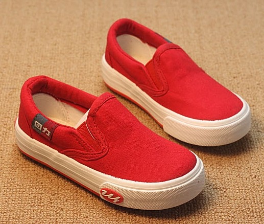 2015 New Kids Shoes Casual Canvas Shoes For Kids Childrens Sneakers For Girls Boys Canvas Shoe Slip On Solid Casuals L (7)