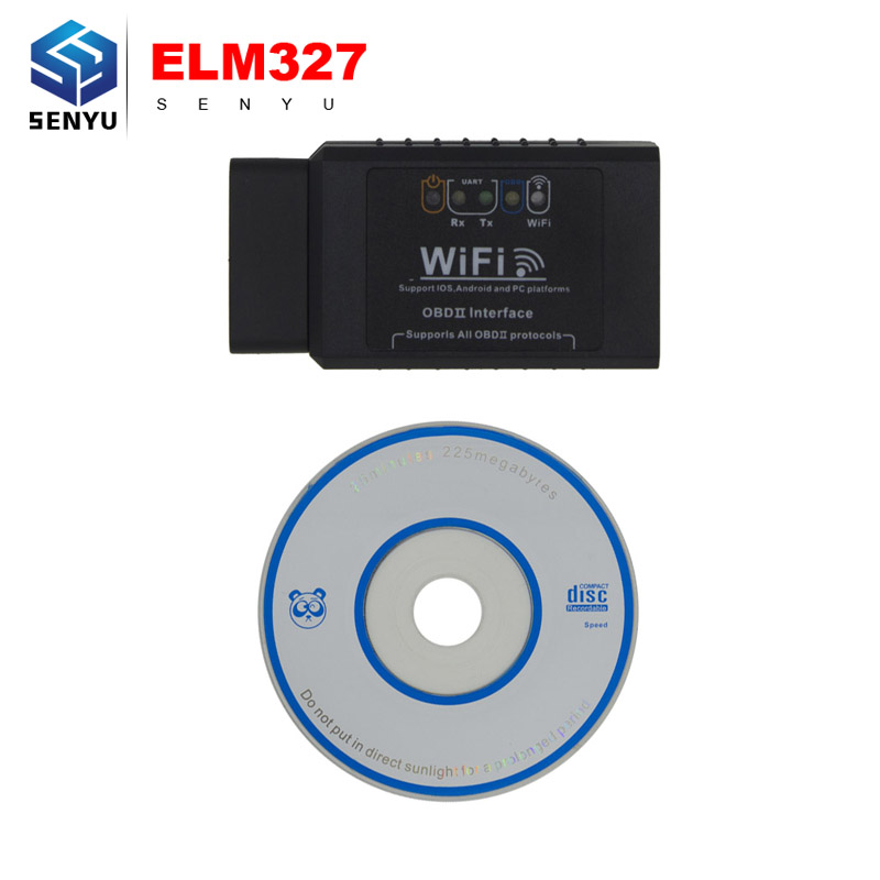 2016   v1.5 elm327 wi-fi OBD2 / OBDII elm 327  wi-fi      IOS
