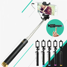 Z01 Luxury Universal Handheld Monopod Selfie Stick for Iphone 6 Plus 5S Wired Palo Selfie For