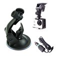 Car Charger and Car Mount For SJCAM SJ4000 Action Camera Car Suction Cup Adapter For Xiaomi